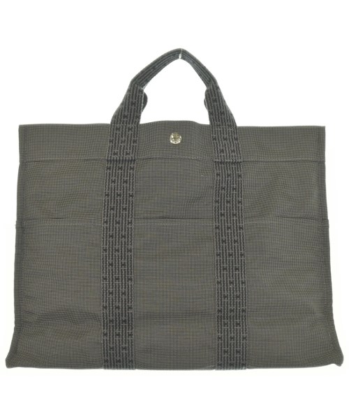 HERMES エルメス トートバッグ レディース - グレー 【中古】【古着】