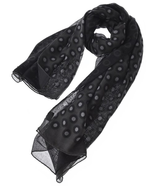 HERMES エルメスバンダナ・スカーフ レディース - 黒x薄墨色(総柄)【中古】【古着】
