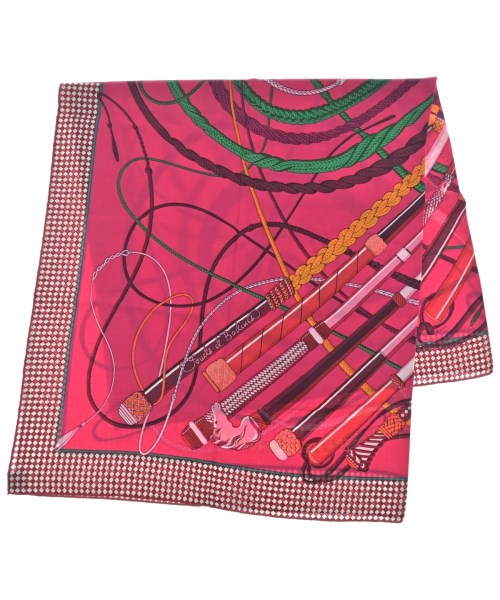 HERMES エルメスバンダナ・スカーフ レディース 140 茶【中古】【古着】