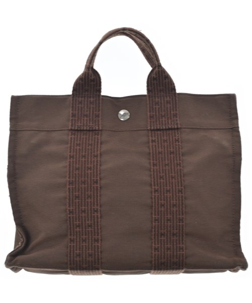 HERMES エルメストートバッグ レディース PM 茶【中古】【古着】