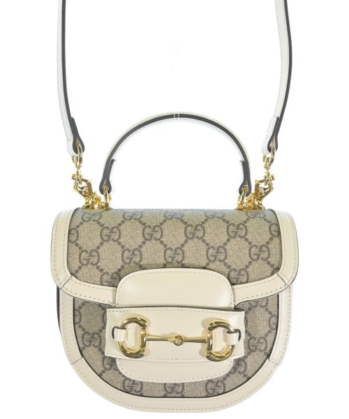 GUCCI グッチハンドバック レディース - ベージュ【中古】【古着】