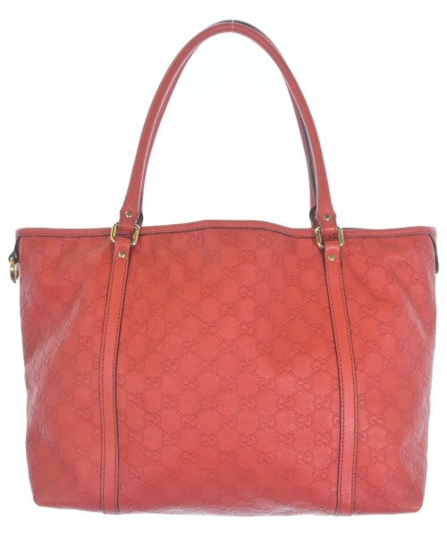 GUCCI グッチ ハンドバッグ レディース - 赤(総柄) 【中古】【古着】