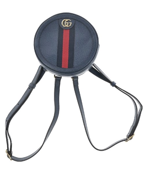 GUCCI グッチ バックパック・リュック レディース - 紺 【中古】【古着】 52,980円