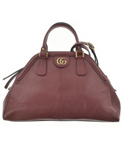 GUCCI グッチ ハンドバッグ レディース - 赤 【中古】【古着】 70,180円