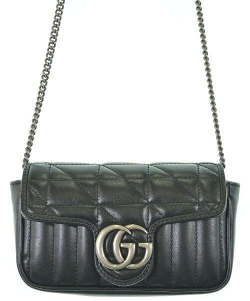 GUCCI グッチショルダーバッグ レディース - 黒【中古】【古着】