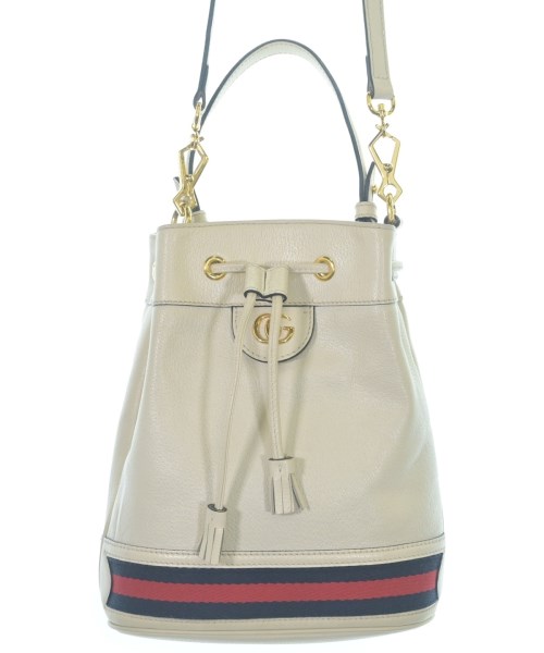 GUCCI グッチ ショルダーバッグ レディース - ベージュ系 【中古】【古着】