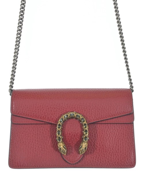 GUCCI グッチ ショルダーバッグ レディース - 赤 【中古】【古着】