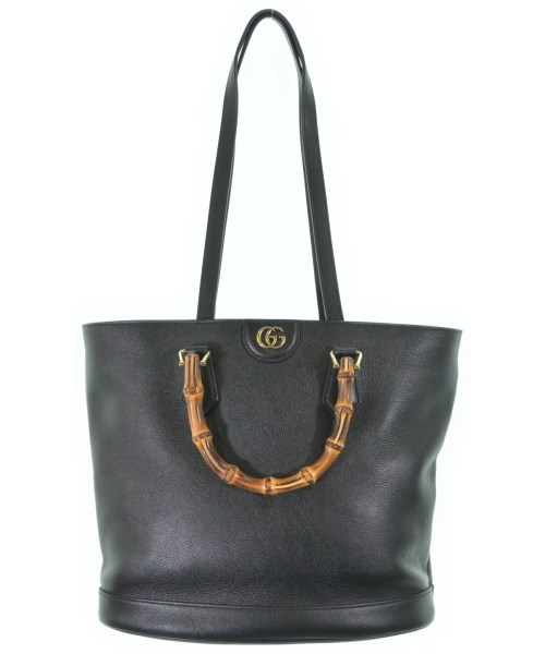 GUCCI グッチハンドバッグ レディース - 黒【中古】【古着】
