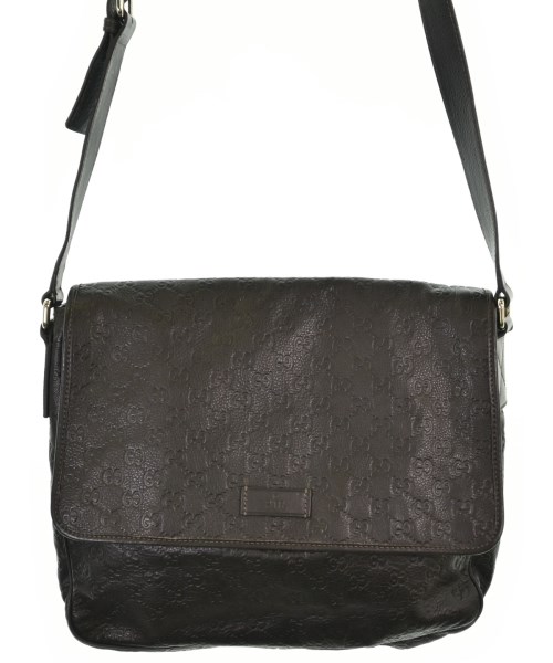 GUCCI グッチショルダーバッグ レディース - 茶系(総柄)【中古】【古着】