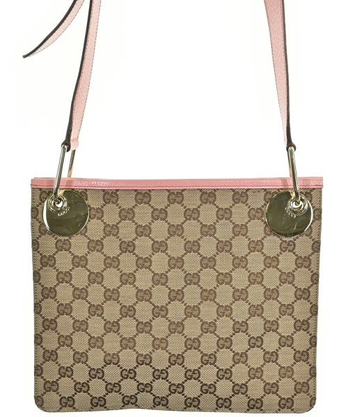 GUCCI グッチショルダーバッグ レディース - ベージュ系(総柄)【中古】【古着】｜RAGTAG（ブランド古着のラグタグ）