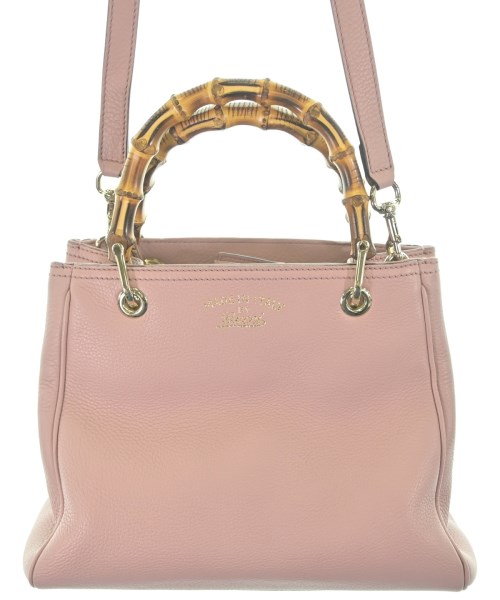 GUCCI グッチ ハンドバッグ レディース - ピンク 【中古】【古着】
