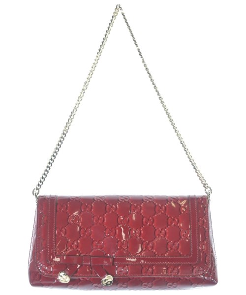 GUCCI グッチ ショルダーバッグ レディース - 赤(総柄) 【中古】【古着】 53,280円