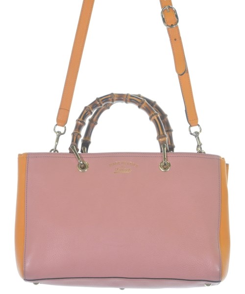 GUCCI グッチ ハンドバッグ レディース - ピンクxオレンジ 【中古】【古着】