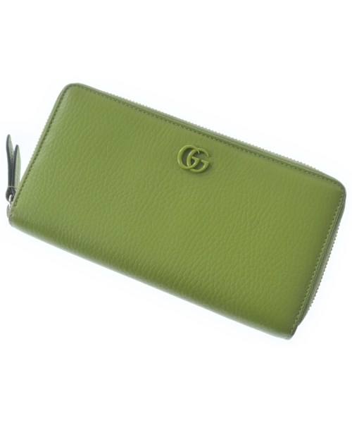 GUCCI グッチ 財布・コインケース レディース - 緑 【中古】【古着】