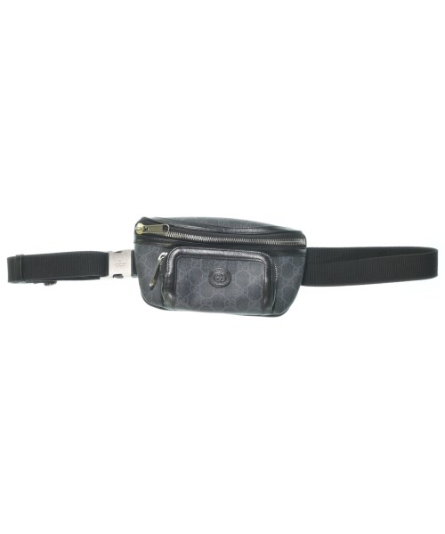 GUCCI グッチ御徒面子（余分の物） レディース - 濃灰色薄墨色(総柄)【中古】【古着】