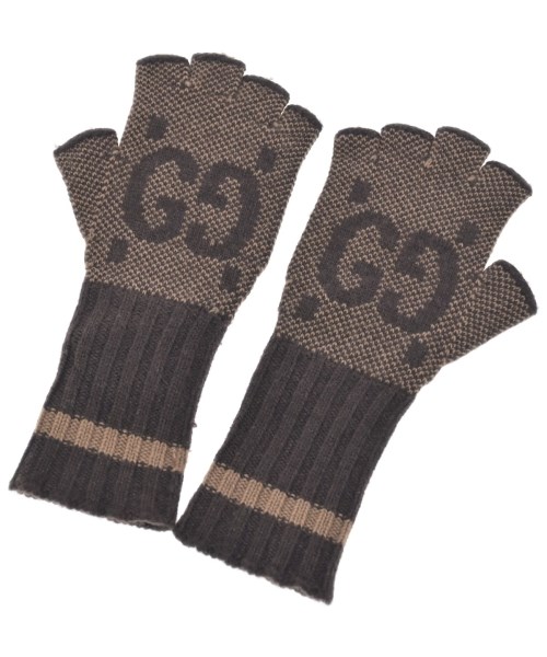 GUCCI グッチ 手袋 レディース S 茶 【中古】【古着】 14,652円