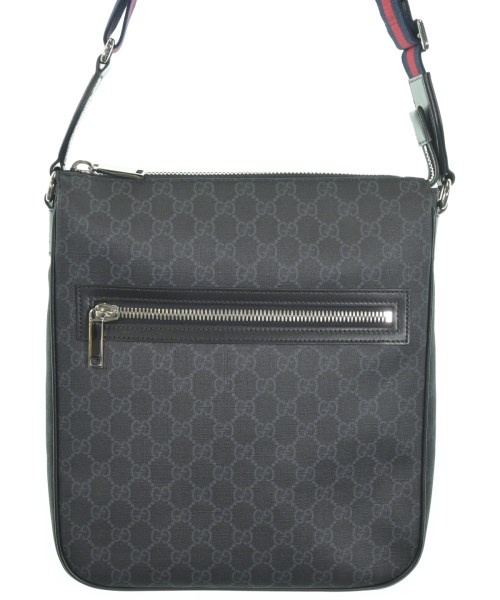 GUCCI グッチショルダーバッグ レディース - 黒(総柄)【中古】【古着】