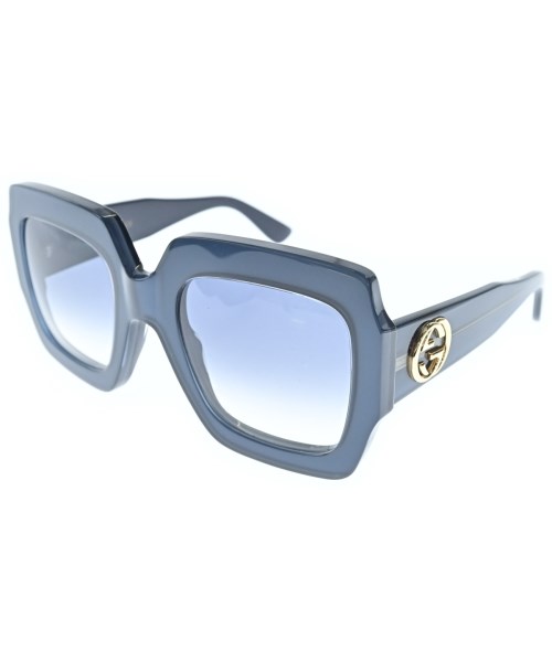 GUCCI グッチ サングラス レディース - 紺 【中古】【古着】