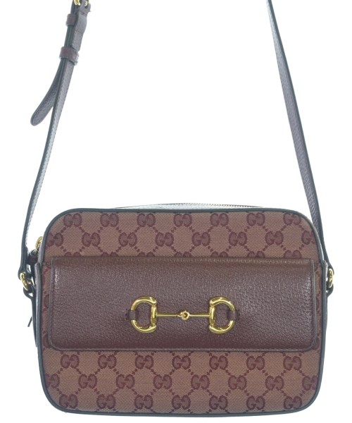 GUCCI グッチショルダーバッグ レディース - 赤(総柄)【中古】【古着】