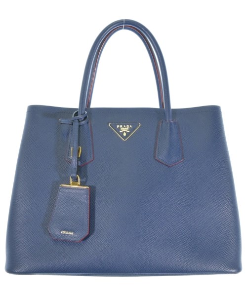 PRADA プラダ ハンドバッグ レディース - 青 【中古】【古着】