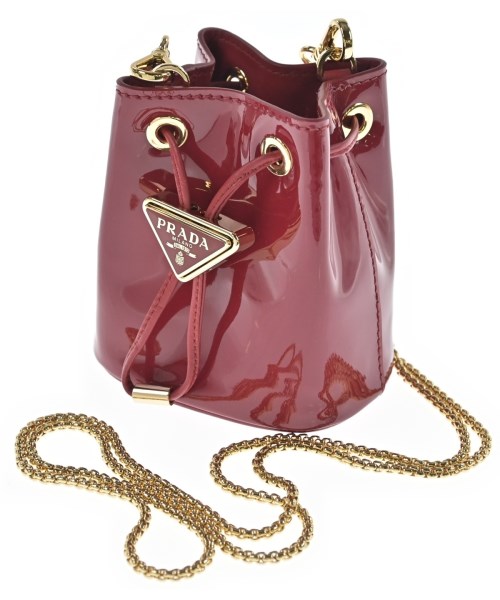PRADA プラダポーチ レディース - 赤【中古】【古着】