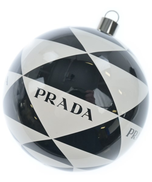 PRADA プラダ 小物類（その他） レディース - 白x黒(総柄) 【中古】【古着】