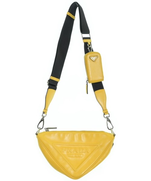 PRADA プラダショルダーバッグ レディース - 黄【中古】【古着】