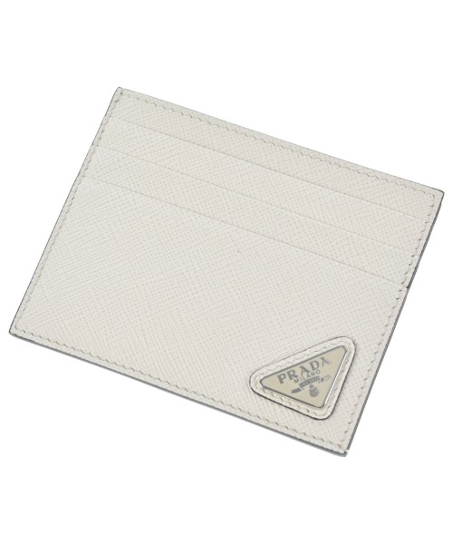 PRADA プラダ カードケース レディース - 白 【中古】【古着】