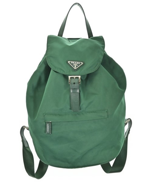 PRADA プラダバックパック・リュック レディース - 緑【中古】【古着】