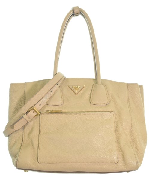 PRADA プラダハンドバッグ レディース - ベージュ【中古】【古着】｜RAGTAG（ブランド古着のラグタグ）