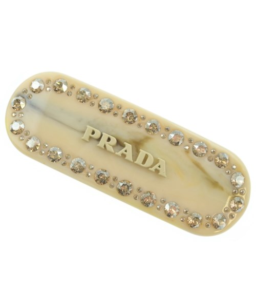 PRADA プラダ ヘアアクセサリー レディース - ベージュ 【中古】【古着】