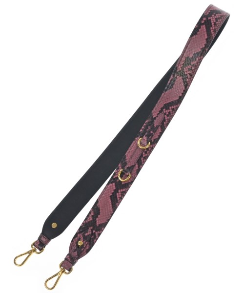 PRADA プラダ 小物類（その他） レディース - ピンクx黒(パイソン) 【中古】【古着】