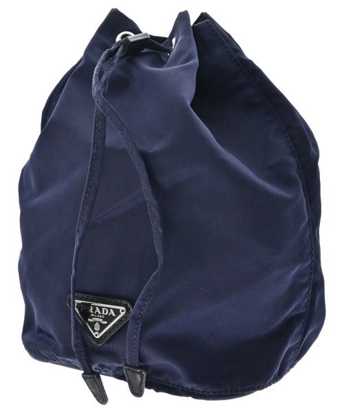 PRADA プラダポーチ レディース - 紺【中古】【古着】
