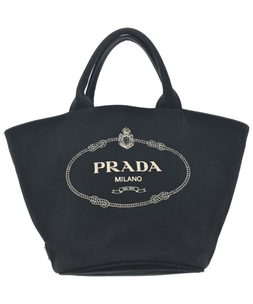 PRADA プラダトートバッグ レディース - 黒【中古】【古着】