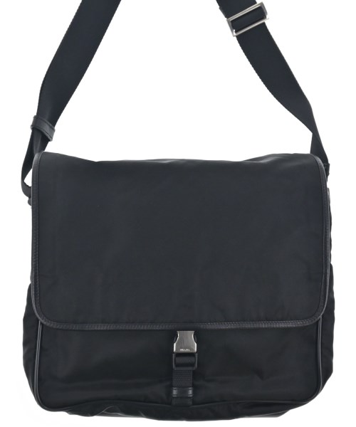 PRADA プラダメッセンジャーバッグ レディース - 黒【中古】【古着】