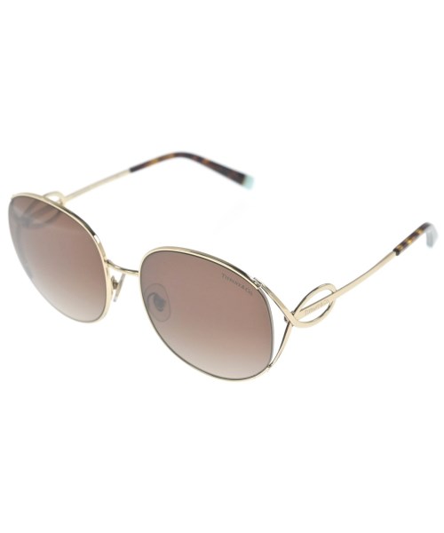 TIFFANY \u0026 CO. ティファニー黒眼鏡 レディース - しろがね色x茶系【中古】【古着】 眼鏡・サングラス-バッグ・小物・ブランド雑貨-サングラス