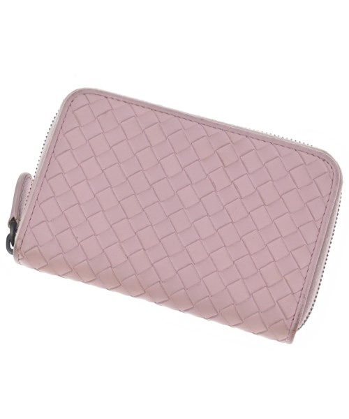 BOTTEGA VENETA ボッテガベネタ 財布・コインケース レディース - ピンク 【中古】【古着】