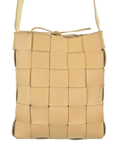 BOTTEGA VENETA ボッテガベネタ ショルダーバッグ レディース - ベージュ 【中古】【古着】