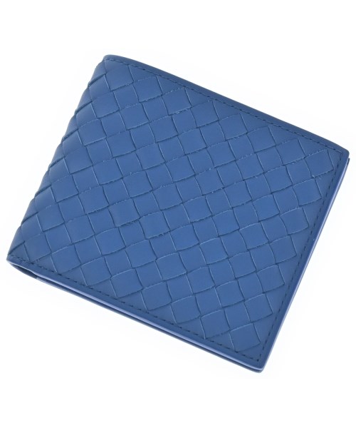 BOTTEGA VENETA ボッテガベネタ 財布・コインケース レディース - 青 【中古】【古着】