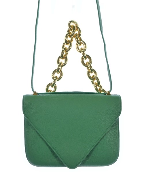 BOTTEGA VENETA ボッテガベネタショルダーバッグ レディース - 緑【中古】【古着】