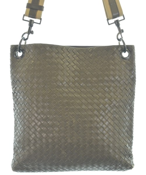 BOTTEGA VENETA ボッテガベネタ ショルダーバッグ レディース - カーキ系 【中古】【古着】