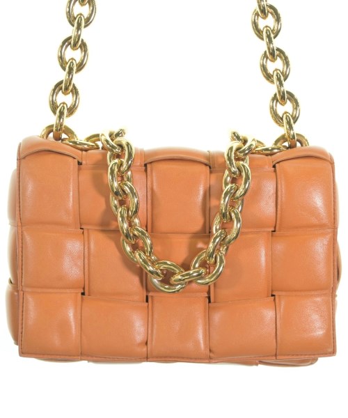 BOTTEGA VENETA ボッテガベネタショルダーバッグ レディース - オレンジ色【中古】【古着】