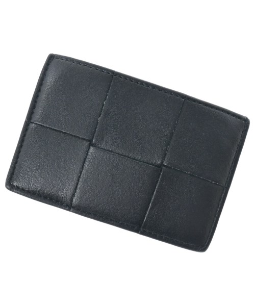 BOTTEGA VENETA ボッテガベネタ カードケース レディース - 黒x緑 【中古】【古着】