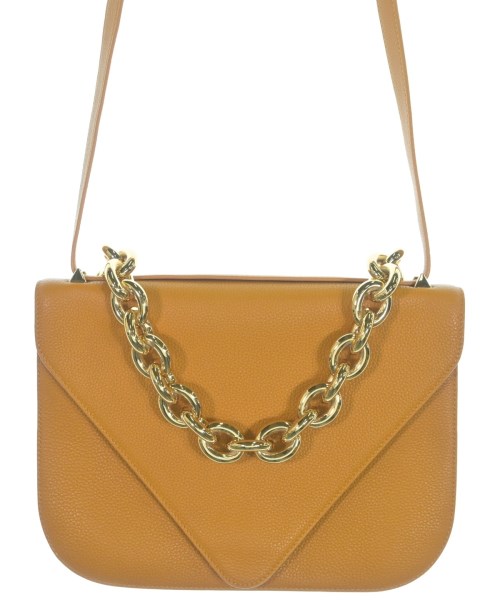 BOTTEGA VENETA ボッテガベネタ ショルダーバッグ レディース - キャメル 【中古】【古着】
