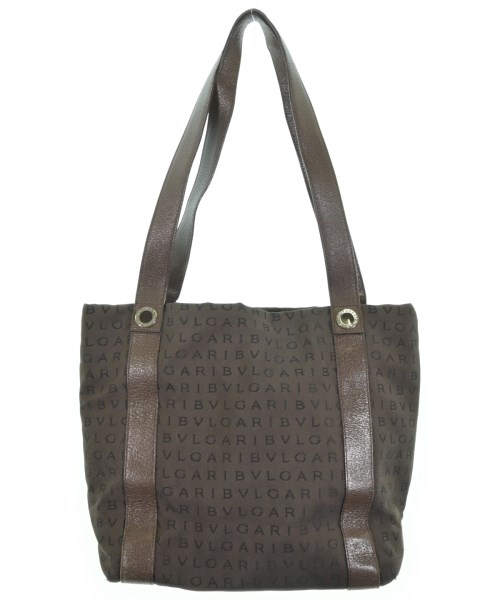 BVLGARI ブルガリ トートバッグ レディース - 茶(総柄) 【中古】【古着】