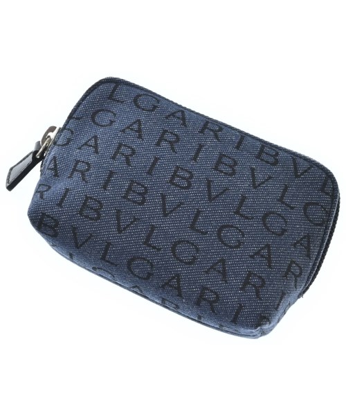 BVLGARI ブルガリポーチ レディース - インディゴx黒(総柄)【中古】【古着】｜RAGTAG（ブランド古着のラグタグ）