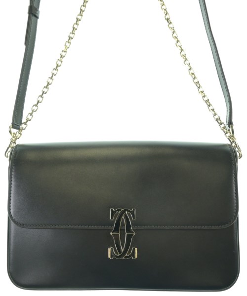 Cartier カルティエ ショルダーバッグ レディース - 黒 【中古】【古着】