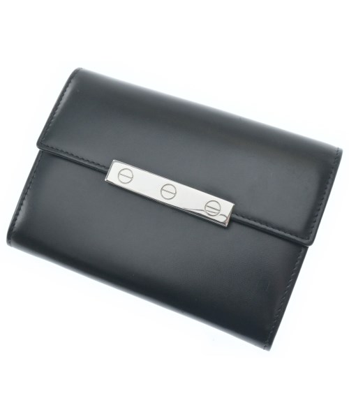 Cartier カルティエ 財布・コインケース レディース - 黒 【中古】【古着】