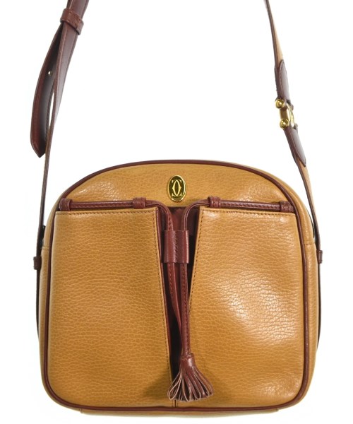 Cartier カルティエショルダーバッグ レディース - 黄【中古】【古着】