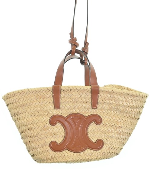 CELINE セリーヌ かごバッグ レディース - ベージュ 【中古】【古着】